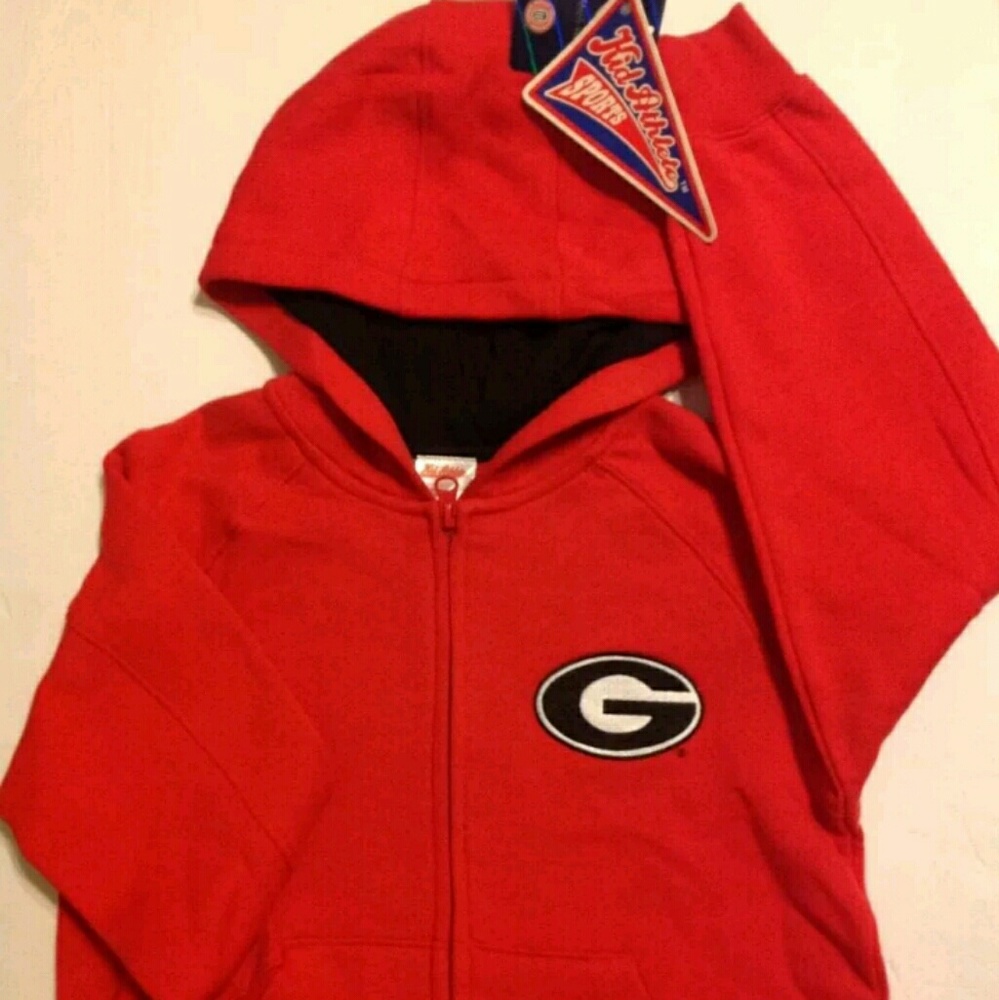 University of Georgia Bulldogs Youth Hooded Athlet